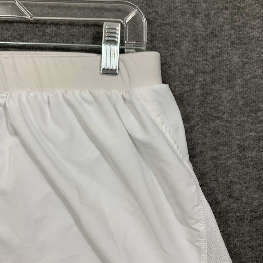 Under Armour Women's Fly By 2.0 Running Shorts White Size Medium Breathable 3.5" - Picture 4 of 16